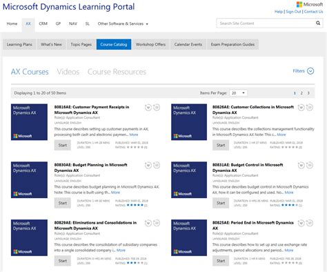 dynamics 365 learning portal.